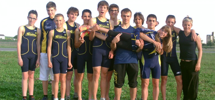 Les jeunes du TCC qualifiés aux France de Triathlon à Chateauroux